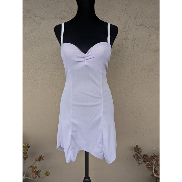 💜Handmade Fairy Pixie Dress – Lavender with Floral Tulle – 36B Base - Picture 7 of 10